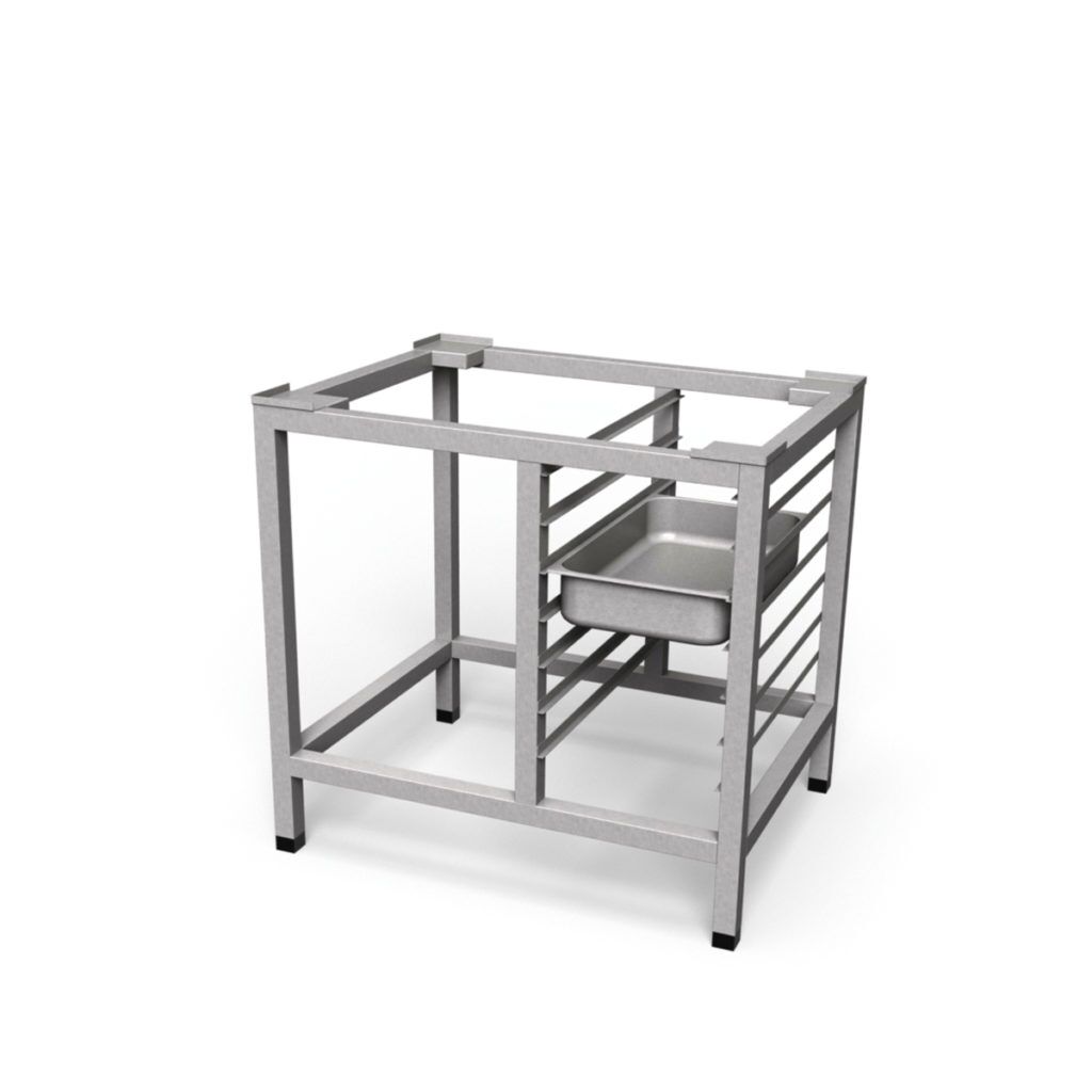 Nerezový podstavec pod konvektomat jednoradový | SPK-1