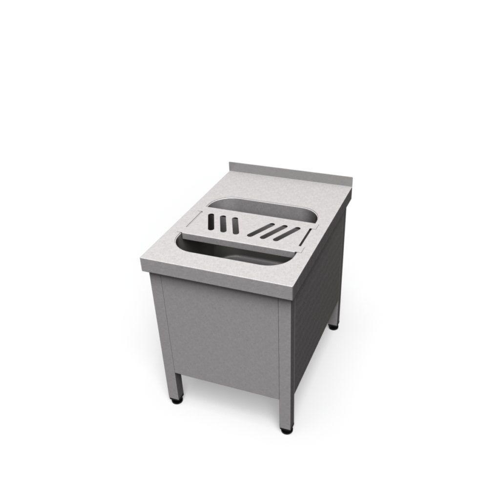 Výlevka nerezová jednodielna | VK-1