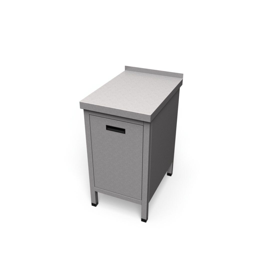 Nerezový blok s výklopným košom | ZB-3