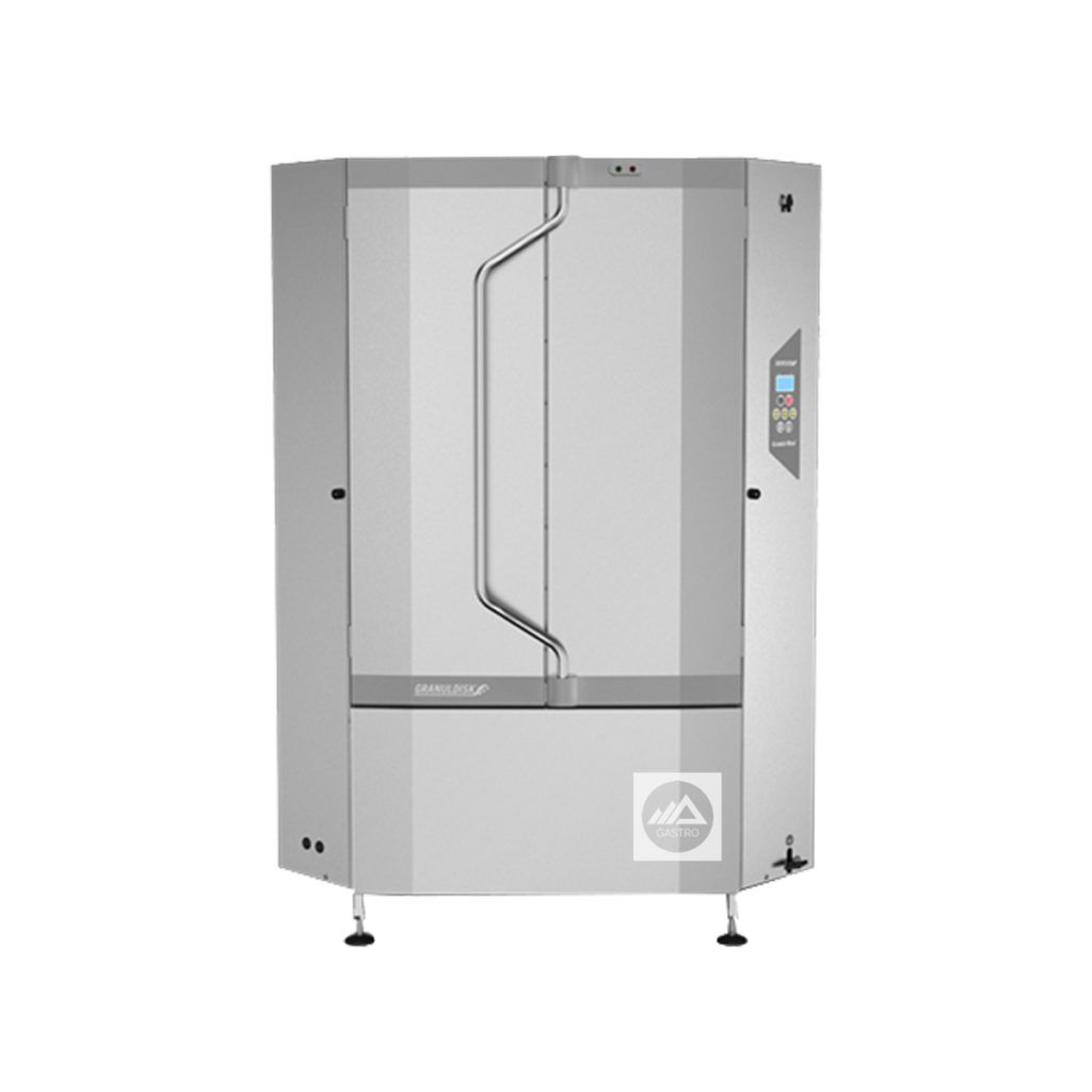 Umývačka čierneho riadu a GN bez nutnosti predumývania GRANULDISK | Maxi - predný pohľad