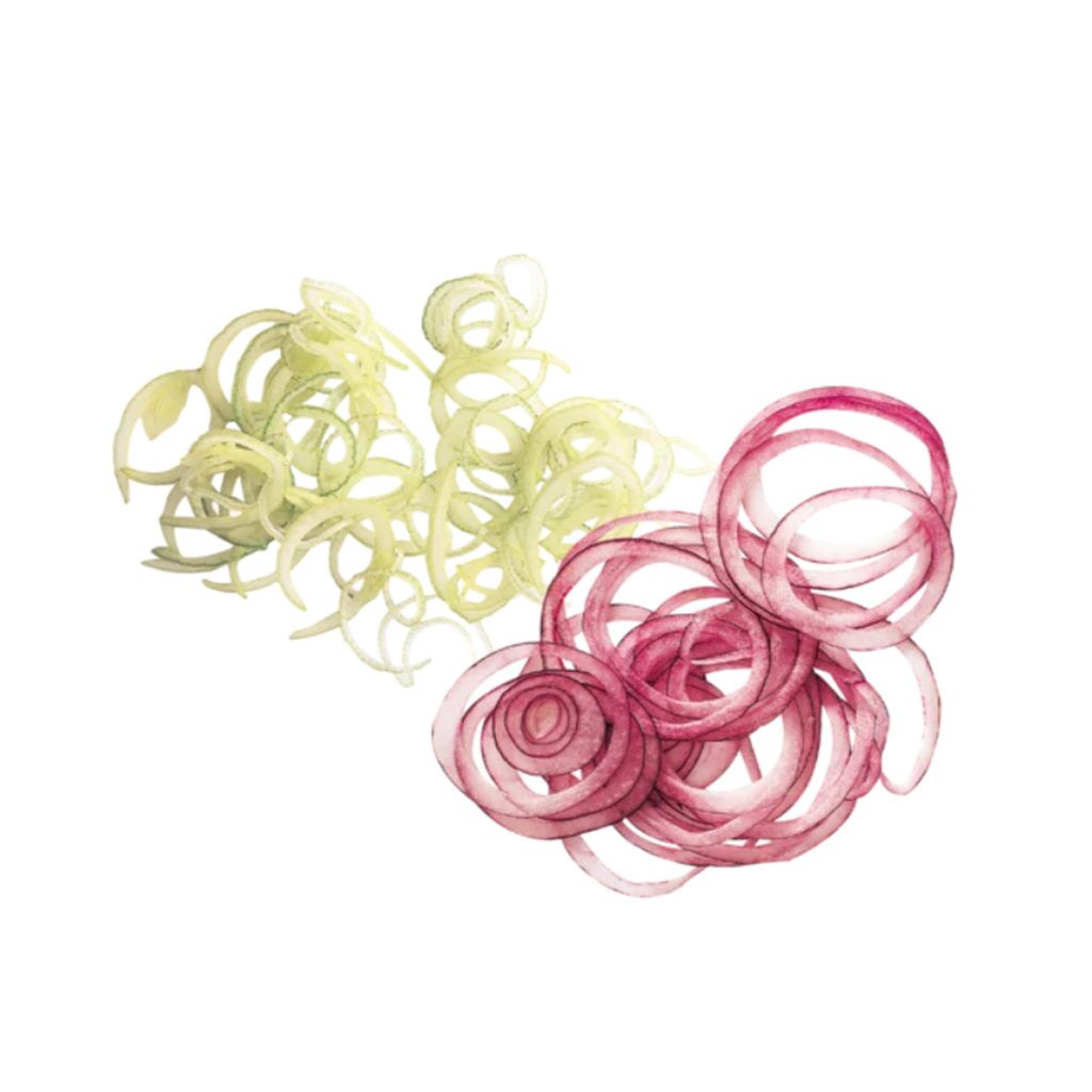 Cibuľa na plátky, Plátkovač 1 mm | Robot Coupe