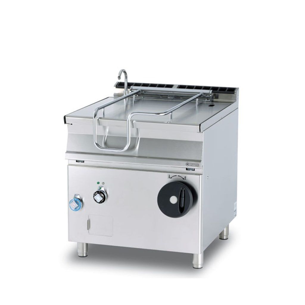 Smažiaca panvica Lotus elektrická, nerezové dno, manuálne sklápanie , 80 l BR80-98ETN