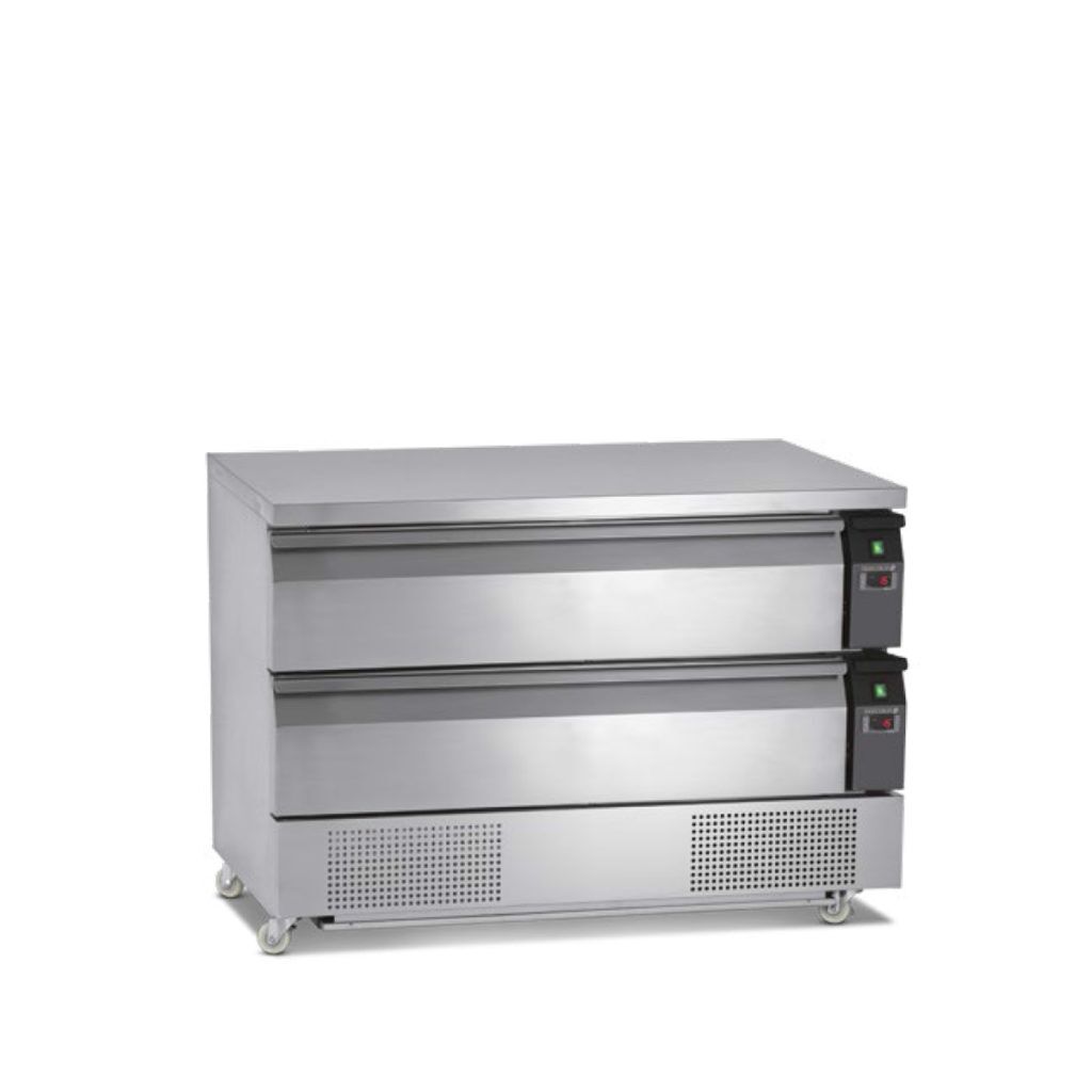 kombinovaný stôl chladiaci-mrazaci - dve zásuvky - UD2-3