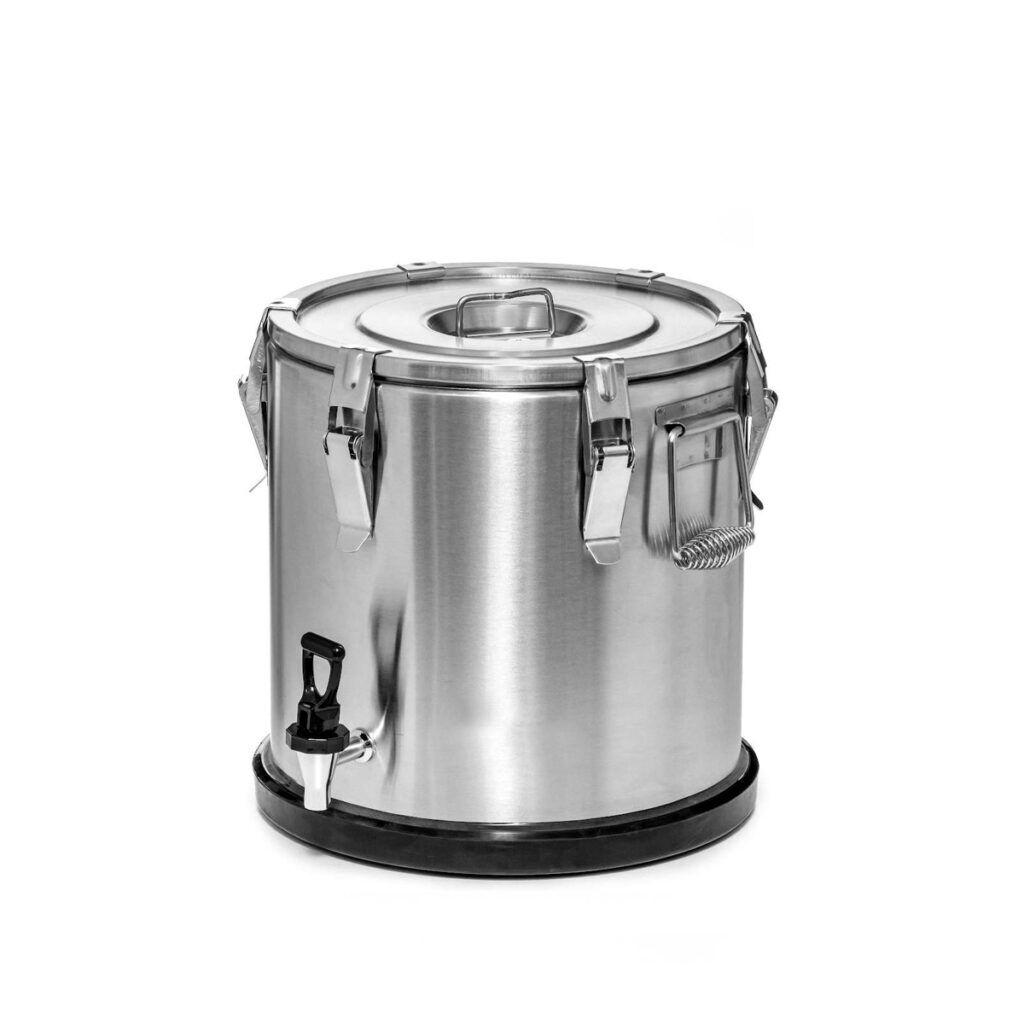 termos várnica nerezová 20 l s vypúšťacím ventilom