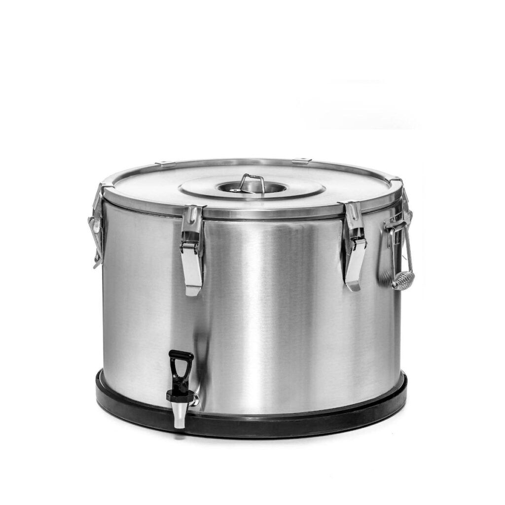 termos várnica nerezová 50 l s vypúšťacím ventilom termos várnica nerezová 50 l s vypúšťacím ventilom