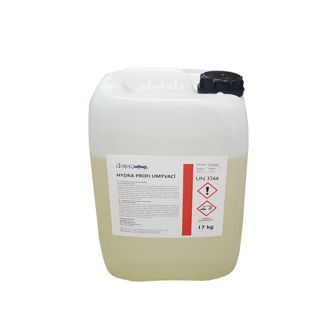 Umývací prostriedok do profesionálnej umývačky riadu Hydra univerzal 17 kg
